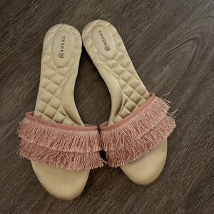 Birdies “The Sparrow” Slipper in Blush